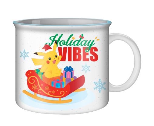 Pokemon - Holiday Vibes 20oz Ceramic Camper Mug