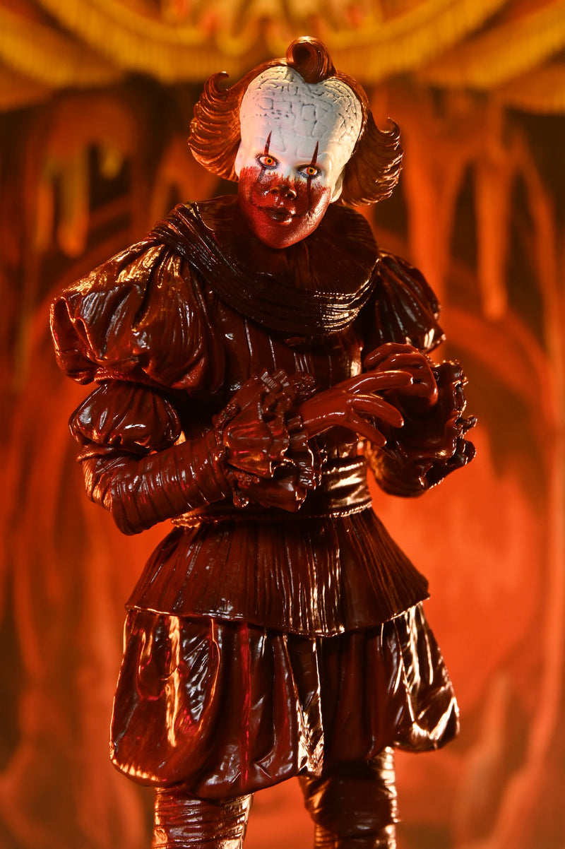 Cargue la imagen en el visor de la galería, IT: Welcome to Derry Ultimate Blood Pennywise Action Figure
