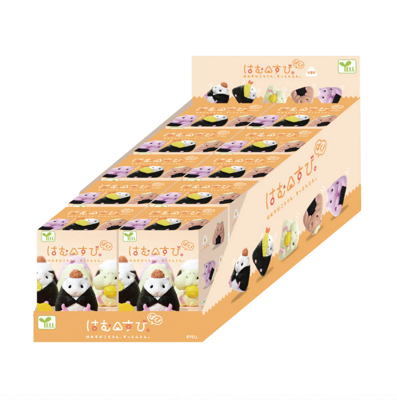 Cargue la imagen en el visor de la galería, Little Buddy - Hamsters Eating Rice Balls Vol.3 1pc Mini Figure Blind Box
