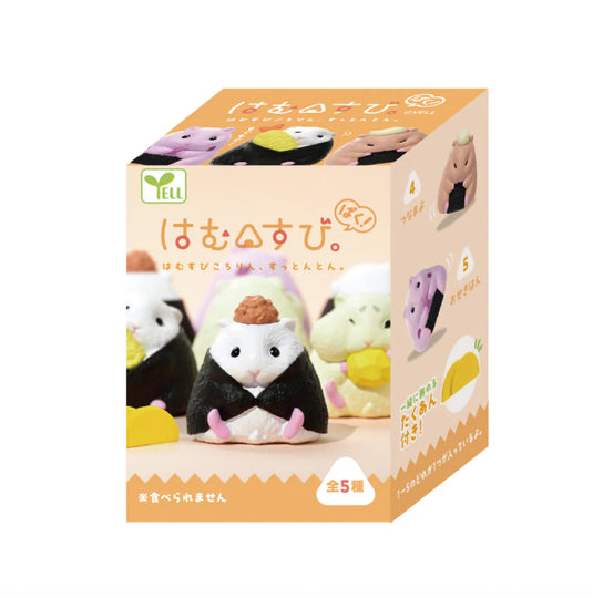 Little Buddy - Hamsters Eating Rice Balls Vol.3 1pc Mini Figure Blind Box