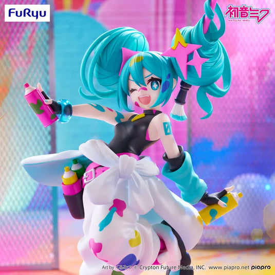 Clever Idiots Inc. Hatsune Miku - Hatsune Miku Trio-Try-iT Prize Paint Girl Ver. Figure