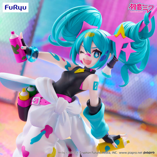 Clever Idiots Inc. Hatsune Miku - Hatsune Miku Trio-Try-iT Prize Paint Girl Ver. Figure