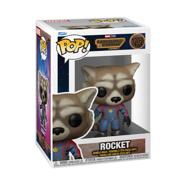 Funko Pop! Marvel Guardians of The Galaxy 3 Rocket Racoon Vinyl Figure