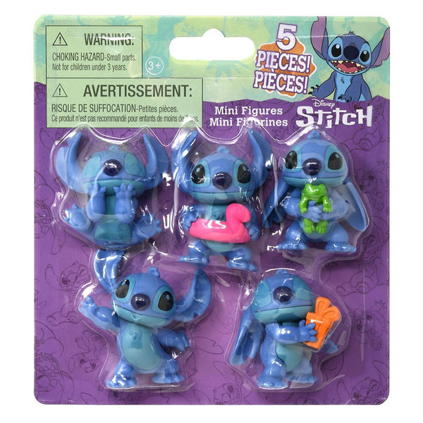 Disney Lilo & Stitch - Stitch 5 Pack Mini Figure