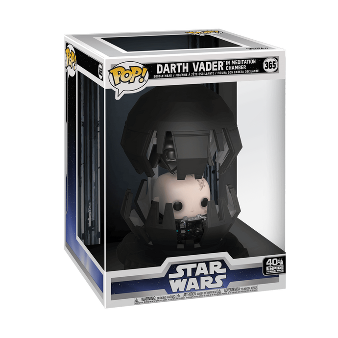 ¡Funko POP! Deluxe: Star Wars - Darth Vader en la cámara de meditación