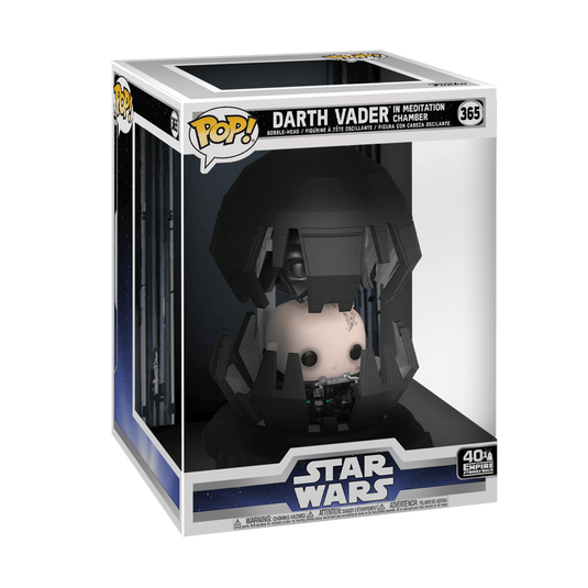 Funko POP! Deluxe : Star Wars - Dark Vador dans la chambre de méditation