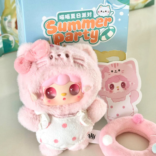Yooki Mew Mew - Summer Party Plush 1 Single Blind Box