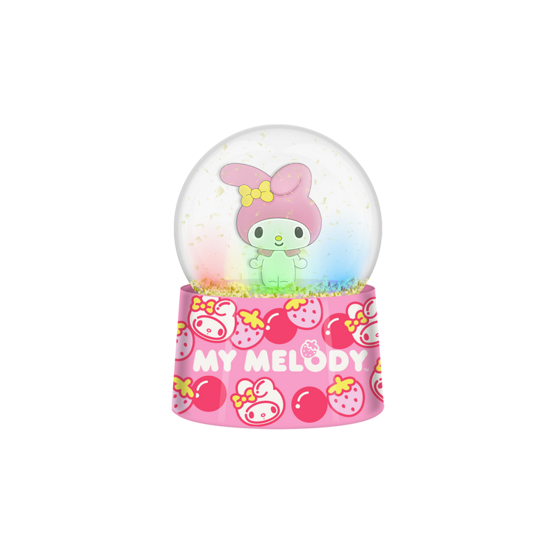 Sanrio My Melody Boba Tea Boxed 45mm Light Up Snow Globe