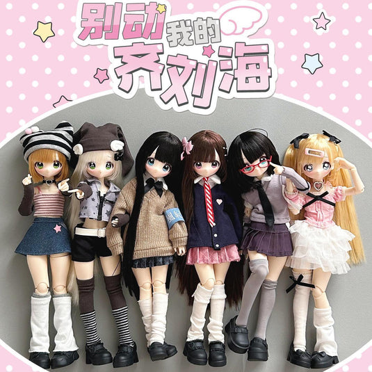 Animove - Don’t Touch My Bangs Series 1/6 Ball Jointed Doll Action Figure 1 Single Blind Box
