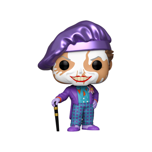 ¡Funko POP! Heroes: Batman 1989 - El Joker con sombrero (los estilos pueden variar) (con Chase)