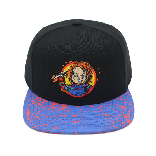 Concept One Chucky Splatter Flat Brim Baseball Hat