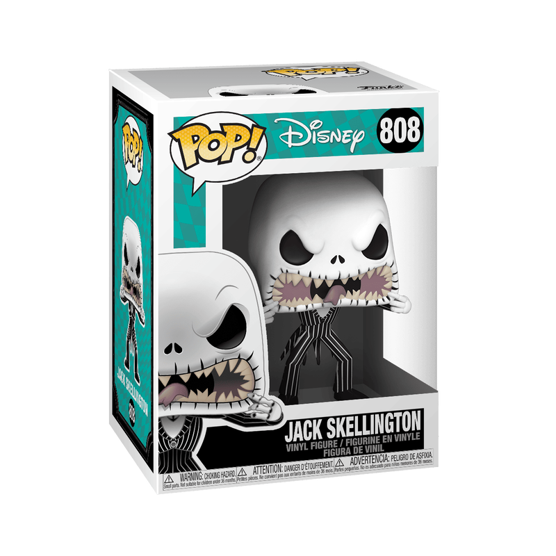 Chargez l&#39;image dans la visionneuse de la galerie, Funko Pop Disney: The Nightmare Before Christmas - Jack (Scary Face) Vinyl Figure
