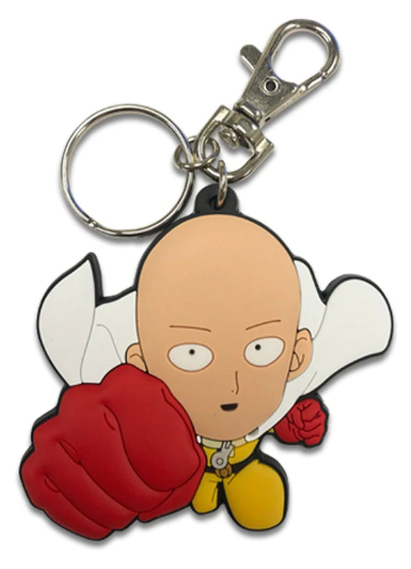 One Punch Man S2 - SD Saitama PVC Keychain