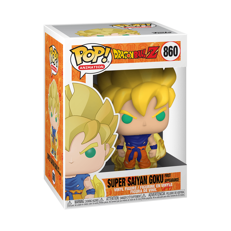 Cargue la imagen en el visor de la galería, ¡Funko POP! Animación: Dragon Ball Z - Super Saiyan Goku (Primera aparición) 
