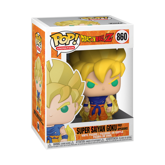 ¡Funko POP! Animación: Dragon Ball Z - Super Saiyan Goku (Primera aparición) 
