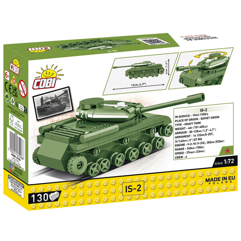 Load image into Gallery viewer, Cobi Historical Collection World War II - 1:72 Scale Tank Collector's Box Series 2 Vehicle Brick Toy

