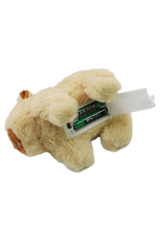 Baby Capybara Barking & Walking Doll Kennel Stroller Toy