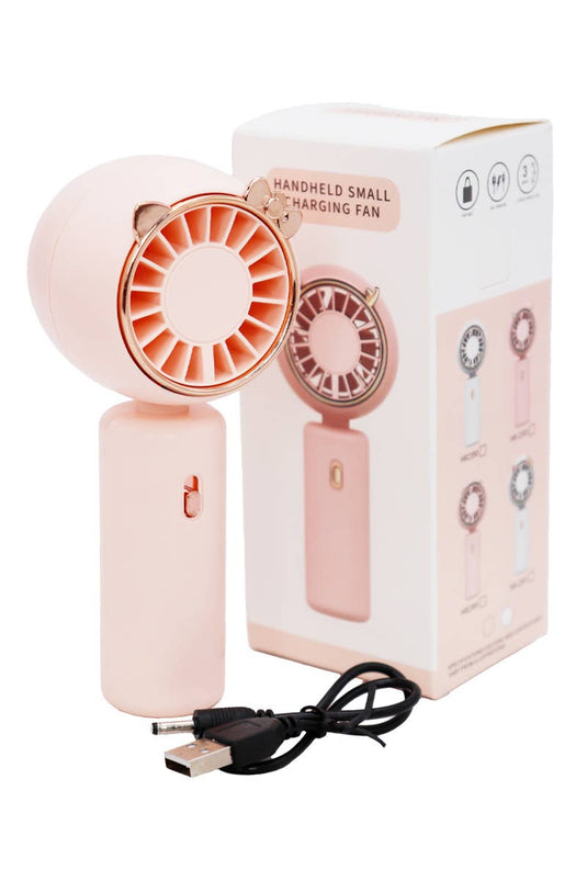 Metallic Matte Handheld Electric Fan