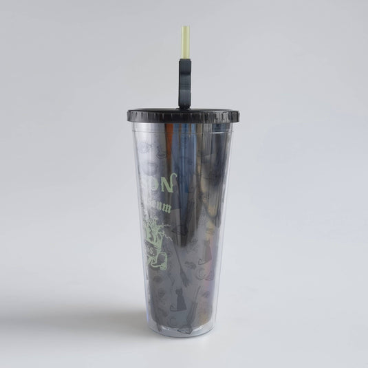 Hocus Pocus Glow in the Dark 24oz Plastic Cold Cup w/ Lid