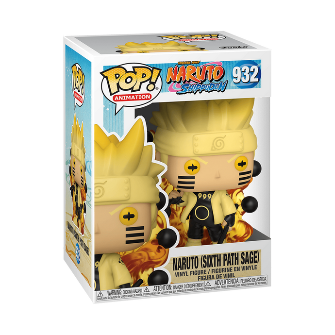 Funko POP! Animation : Naruto Shippuden - Naruto (Sage du Sixième Chemin) 