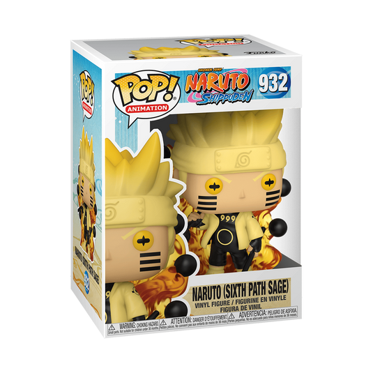 Funko POP! Animation : Naruto Shippuden - Naruto (Sage du Sixième Chemin) 