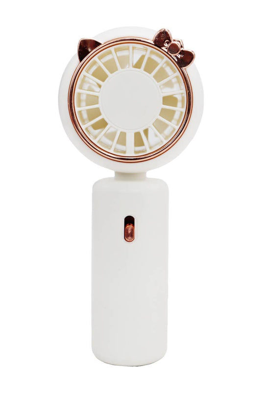 Metallic Matte Handheld Electric Fan
