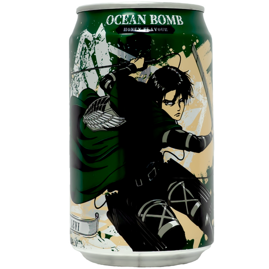 Attack on Titan - Ocean Bomb Honey Flavor Soda 330ml