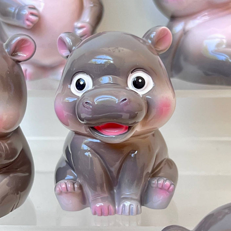 Chargez l'image dans la visionneuse de la galerie, BCmini - Moo Deng Hippo 1 Pc Blind Box
