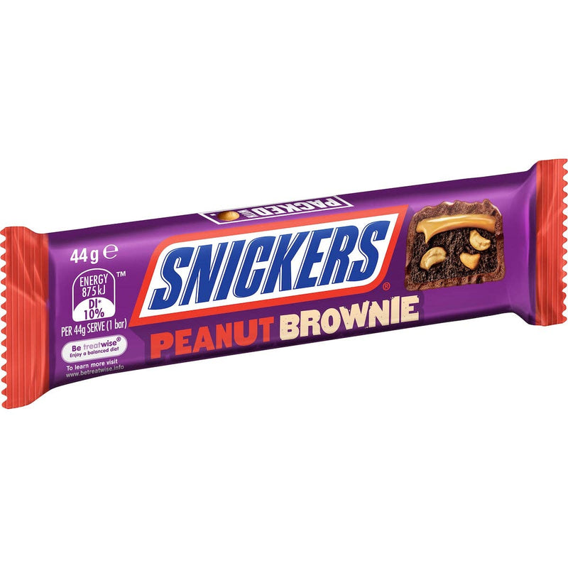 Cargue la imagen en el visor de la galería, Snickers Peanut Brownie Chocolate 44g
