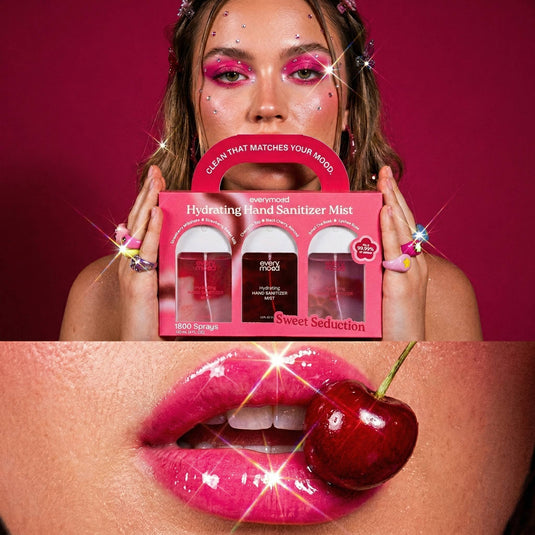 EveryMood Sweet Seduction 3Pcs Spray Mist Hand Sanitizer