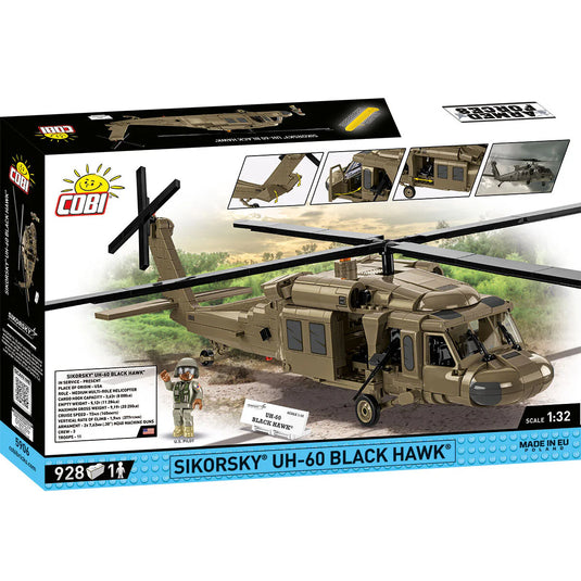 Cobi Armed Forces - Sikorsky UH-60 Black Hawk Helicopter Brick Toy