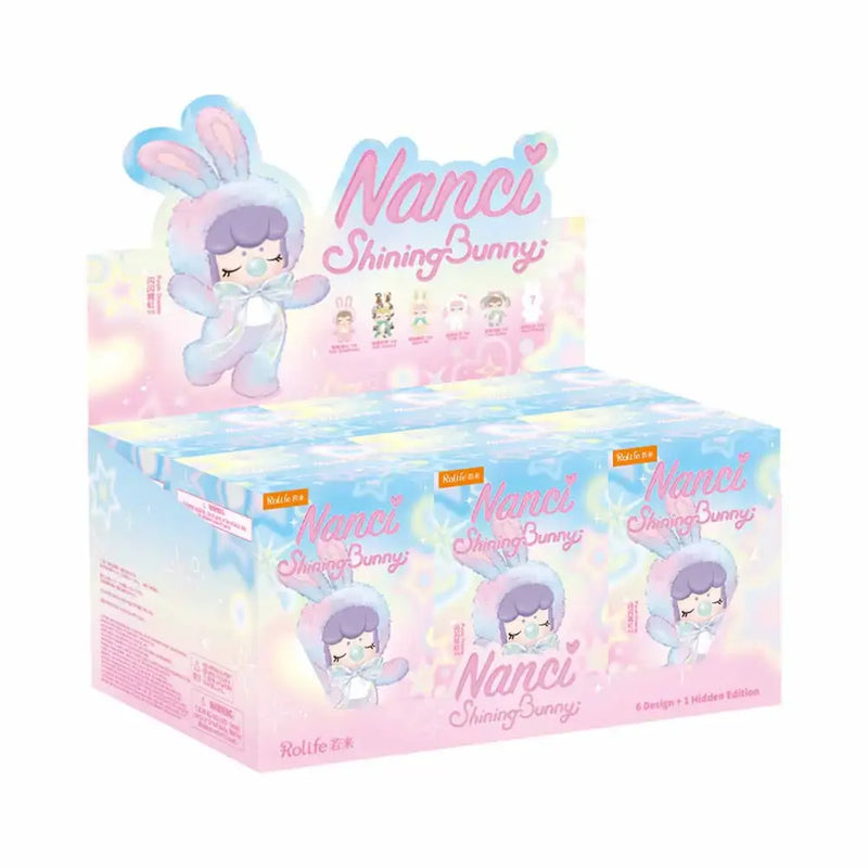 Chargez l&#39;image dans la visionneuse de la galerie, Robotime - Rolife Nanci Shining Bunny 1pc Plush Blind Box
