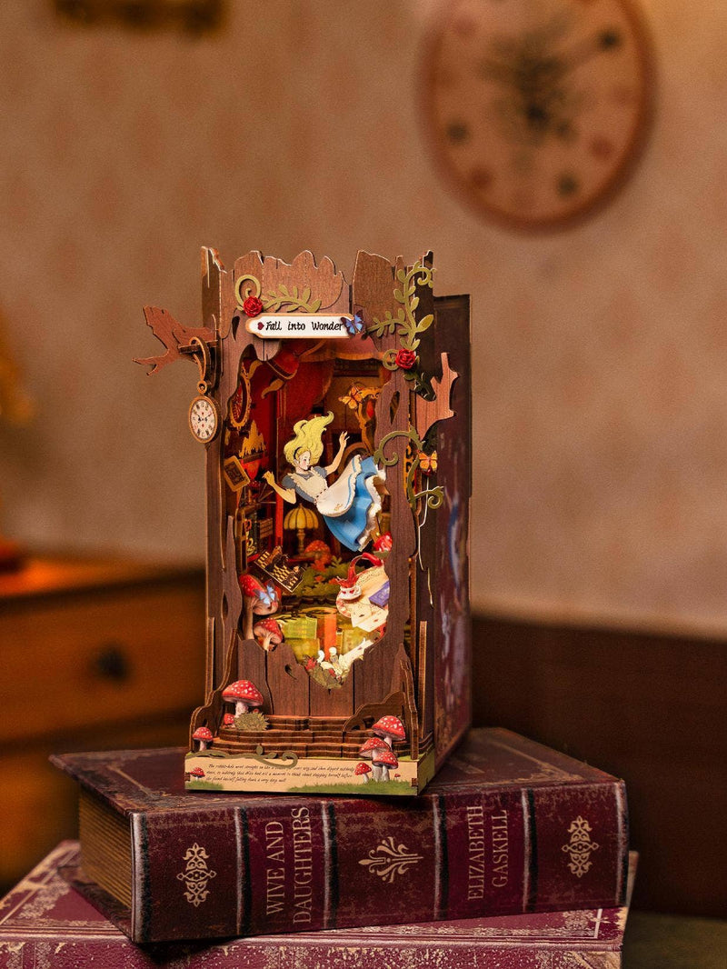 Load image into Gallery viewer, Robotime Rolife - Fall into Wonder DIY BooK&amp;Nook 3D Puzzle
