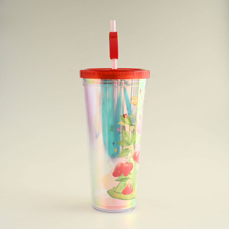 Load image into Gallery viewer, Care Bears &amp; Strawberry Shortcake 24oz Iridescent Cold Cup
