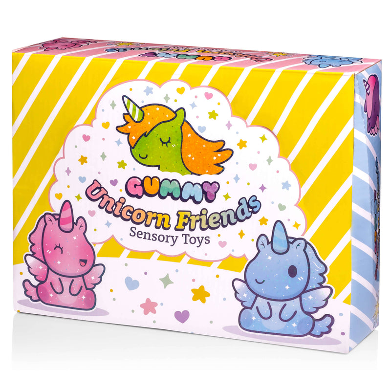 Load image into Gallery viewer, Gummy Unicorn Friends Fidget Sensory Toy
