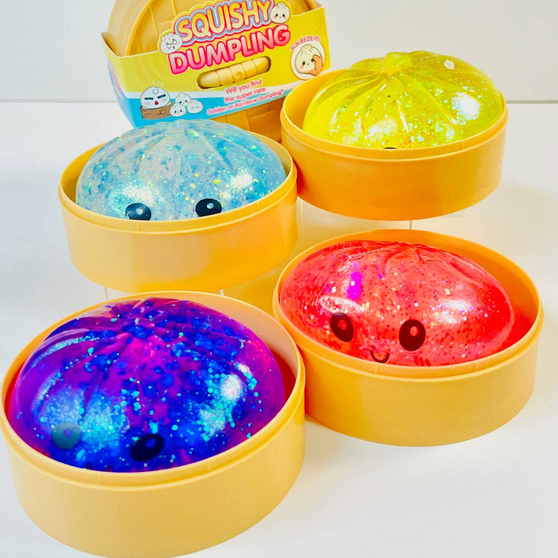 Cargue la imagen en el visor de la galería, BCmini - Dumpling Translucent Glitter Squishy-12
