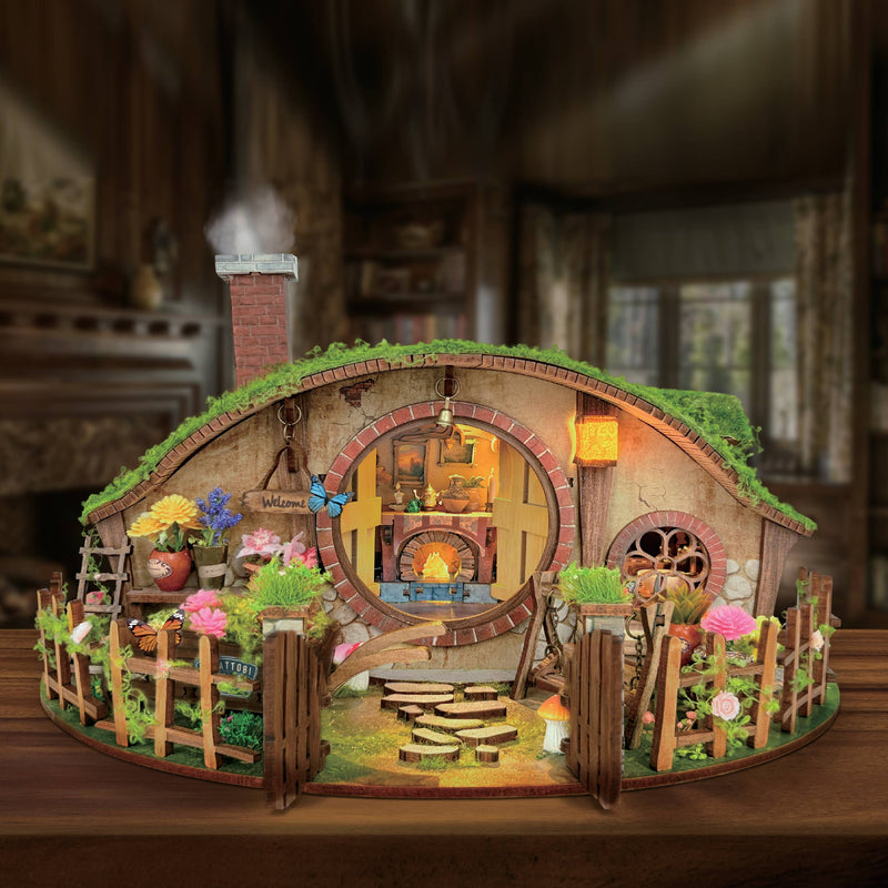 Load image into Gallery viewer, Hands Craft DIY Fern Hollow Miniature House Kit
