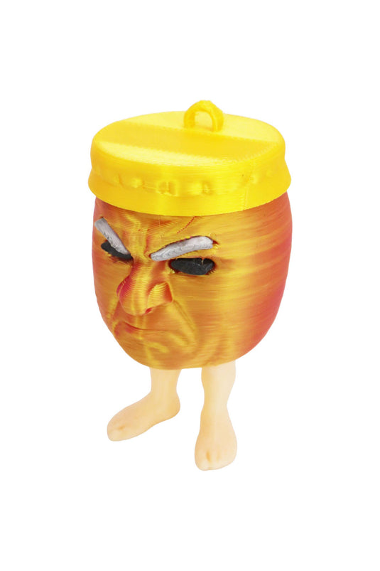 Brain Rot Meme 3d Print Articulated 1pc Keychain
