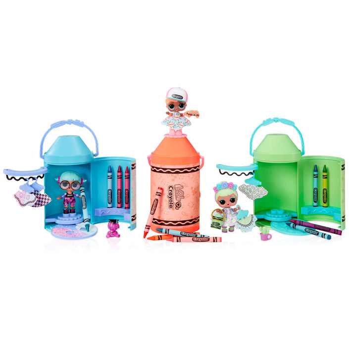 LOL Surprise Loves Crayola Color Me Studio Tots Blind Capsule