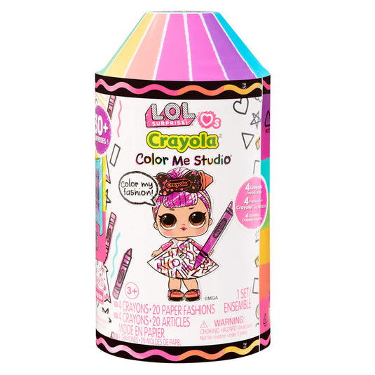 UPD Inc. LOL Surprise Loves Crayola Color Me Studio Tots Single Random Blind Capsule