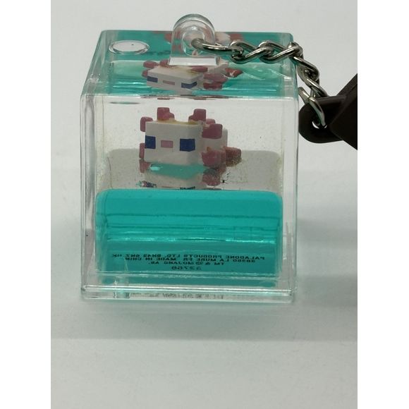 Cargue la imagen en el visor de la galería, U.C.C. Distributing Minecraft Cube Tsunameez Water Keychain
