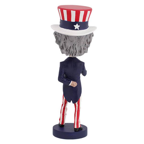 Load image into Gallery viewer, Royal Bobbles Uncle Sam Collectibe Bobblehead Statue
