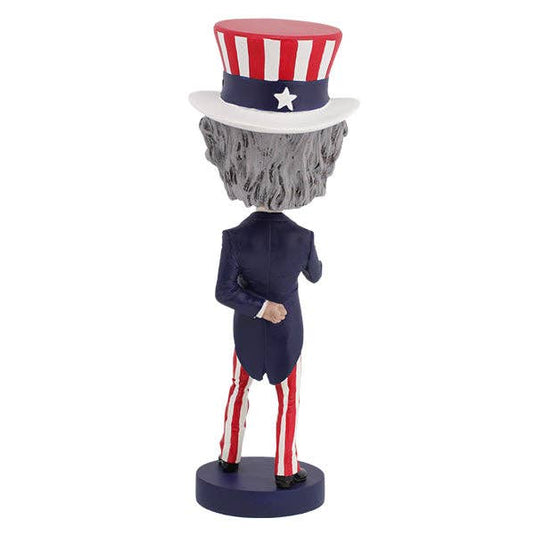 Royal Bobbles Uncle Sam Collectibe Bobblehead Statue