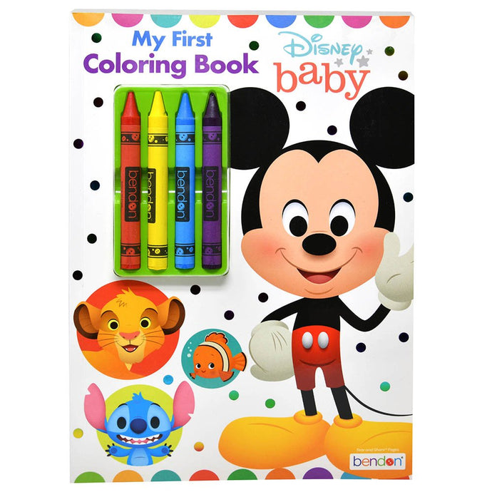 Disney Characters - My First Coloring Book