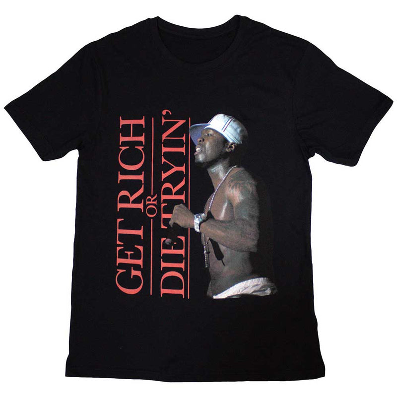 Chargez l&#39;image dans la visionneuse de la galerie, 50 Cent Get Rich Unisex T-Shirt
