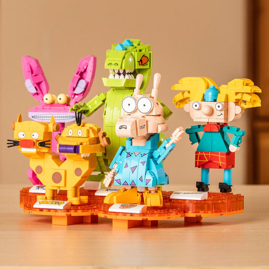Brickcraft Nickelodeon 90s Icons Retro TV Building Brick