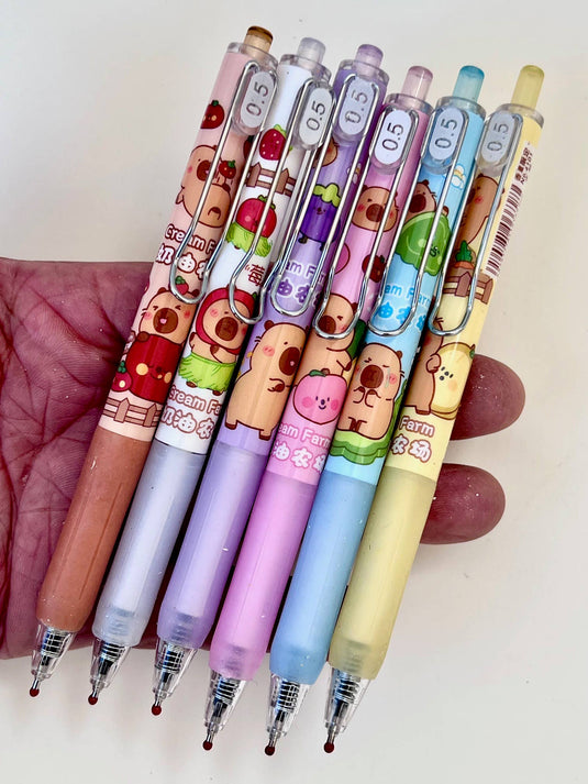 BC mini Capybara - 1pc Gel Pen Vol.4 Blind Box