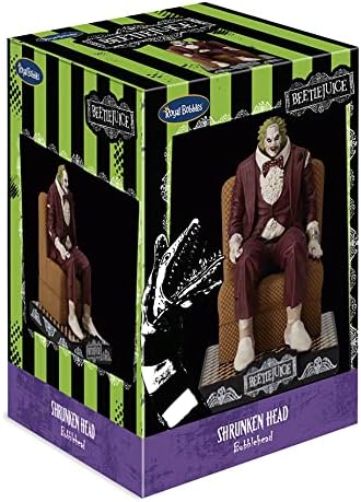 Cargue la imagen en el visor de la galería, Beetlejuice - Shrunken Head Bobble Head
