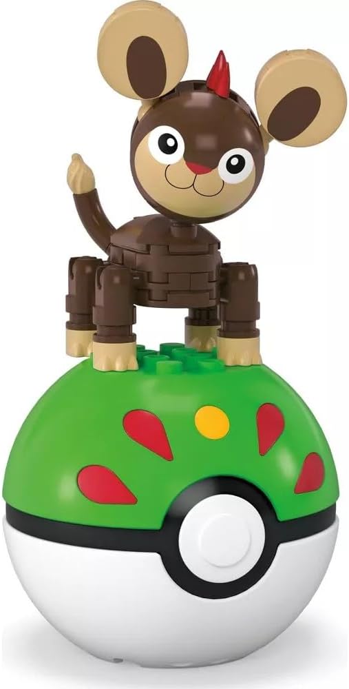 Pokemon - Pokeball Mega Construx Building Toy Kit Figure