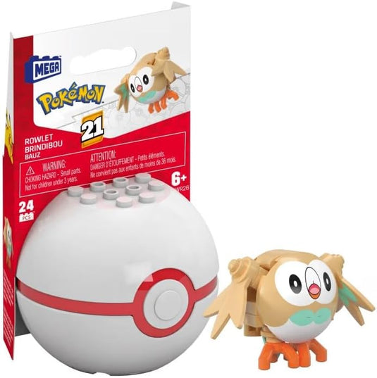 Pokemon - Pokeball Mega Construx Building Toy Kit Figure